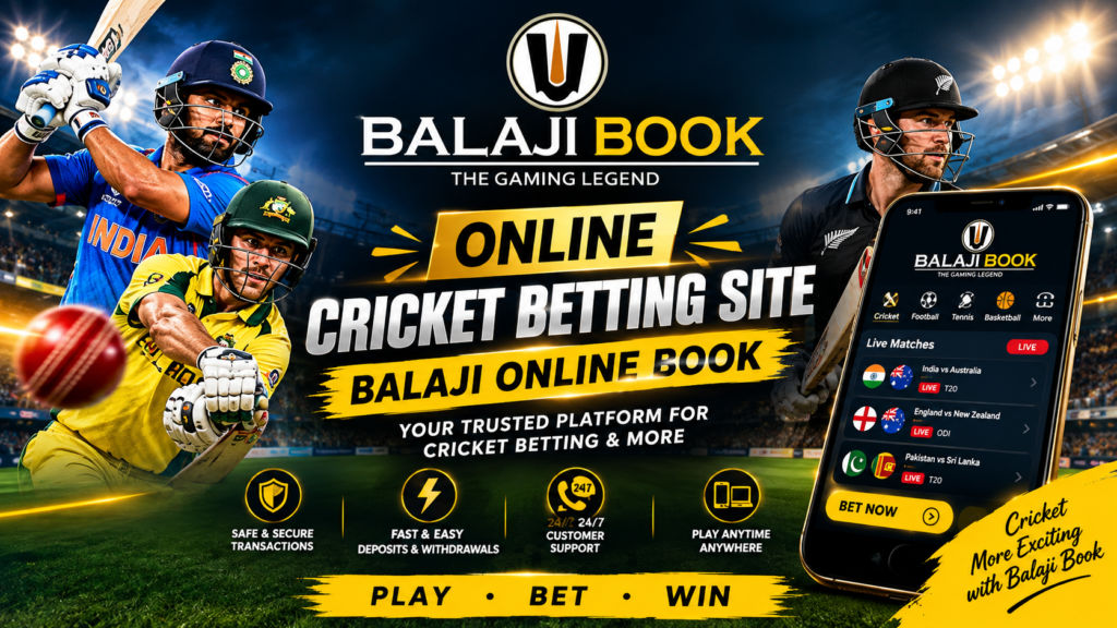 Online Cricket Betting Site Balaji Book