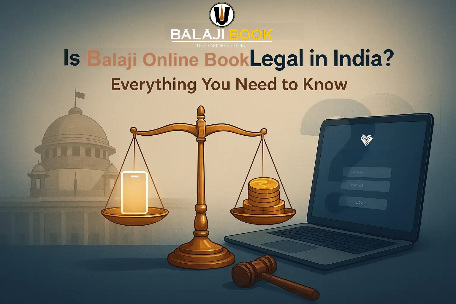 Is Balaji Online Book Legal in India?