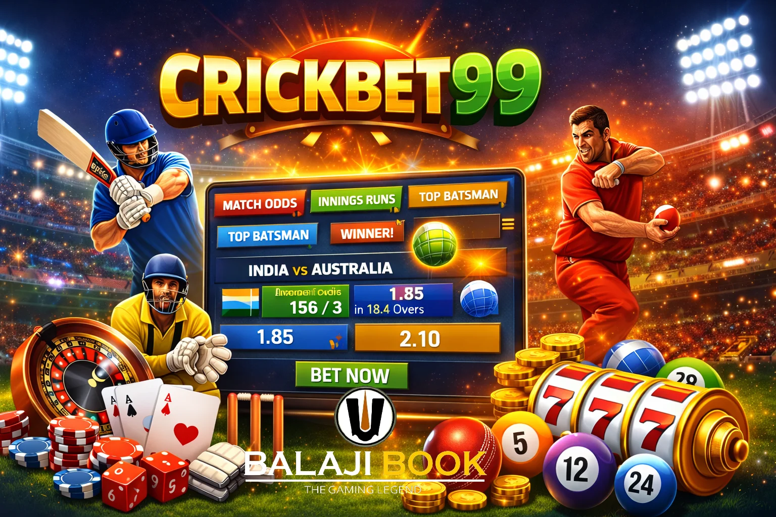 Balaji Online Book Crickbet99 ID Complete Guide