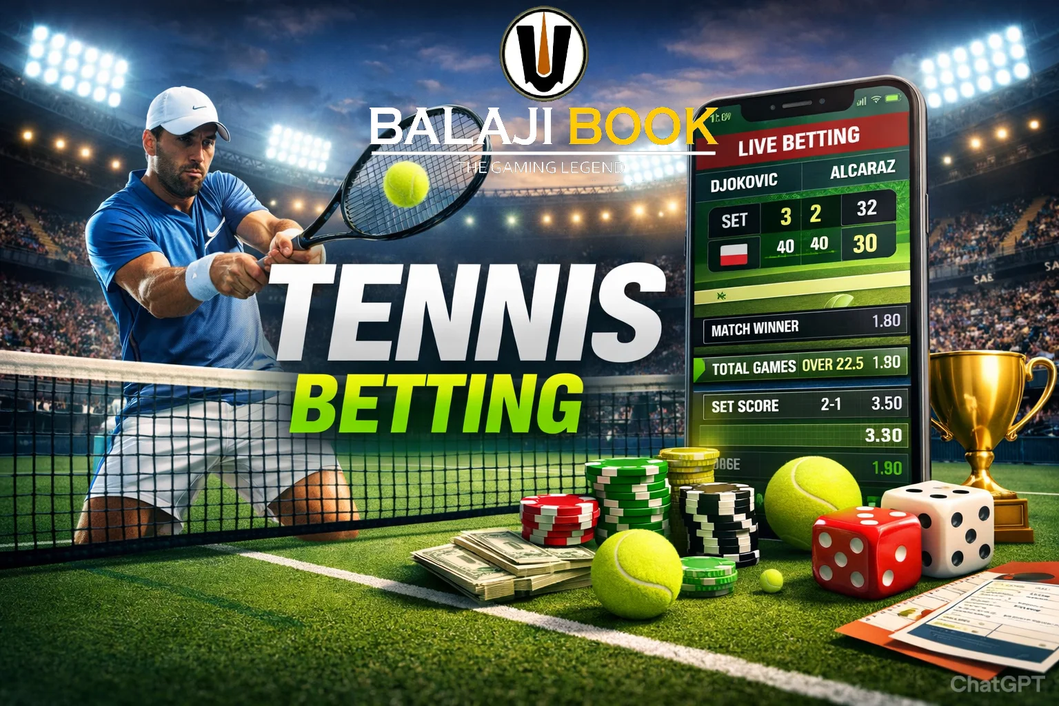 Balaji Online Book Tennis Betting