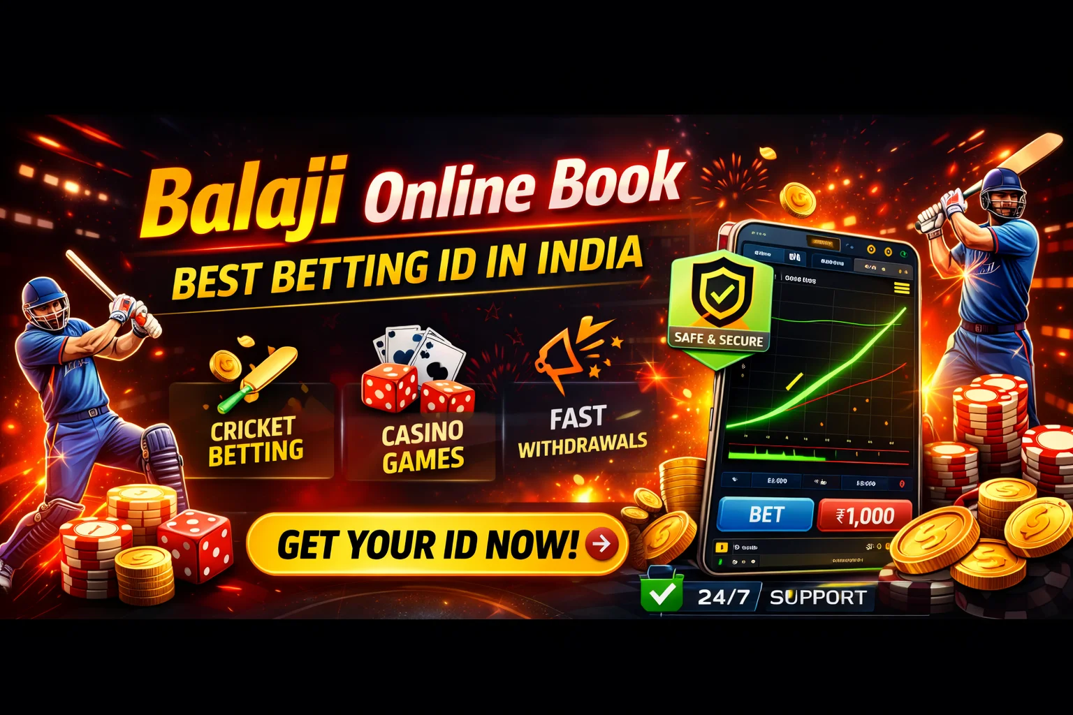 Balaji Online Book Best betting ID in India