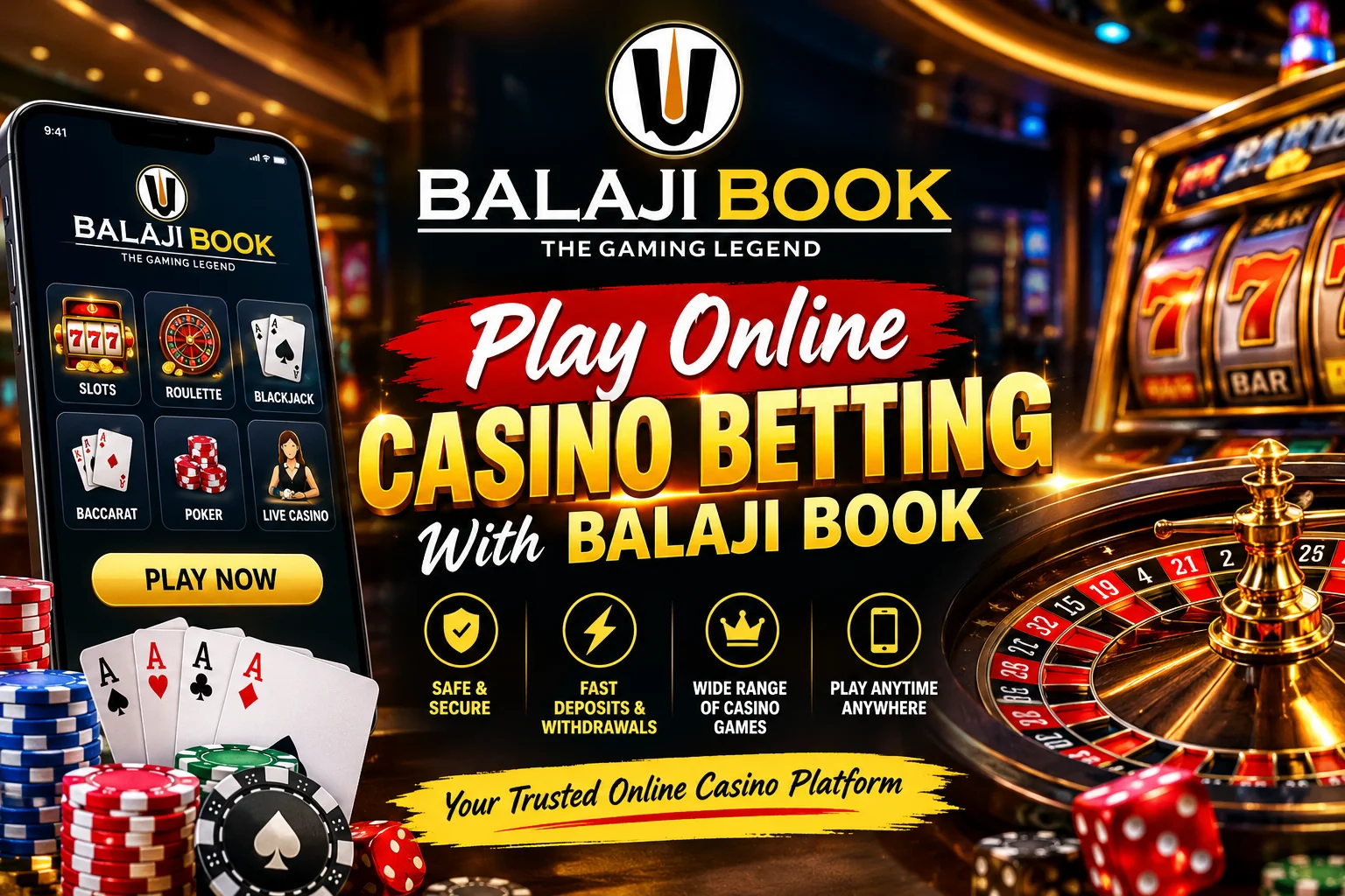 Play Online Casino Betting With Balaji Book