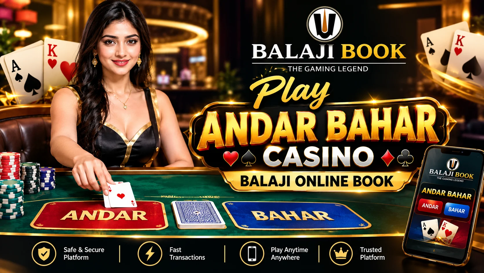 Play Andar Bahar Casino Balaji Online Book